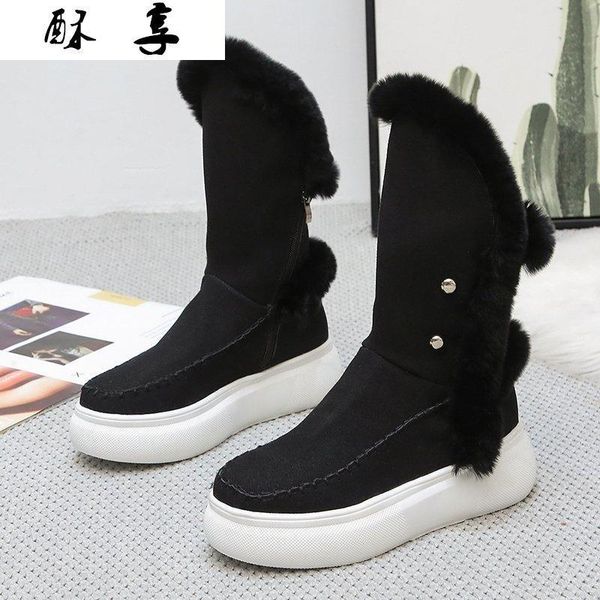 winter women snow suede waterproof platform casual warm boots botas mujer fashion black zipper mid-calf 4lz3
winter women snow suede waterproof platform casual warm boots botas mujer fashion black zipper mid-calf 4lz3