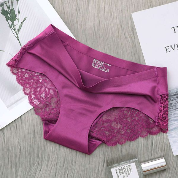 ice underwear women's middle waist traceless lace cotton crotch bacterial large size breathable ultra thin girl's briefs, Black;pink
ice underwear women's middle waist traceless lace cotton crotch bacterial large size breathable ultra thin girl's briefs, Black;pink