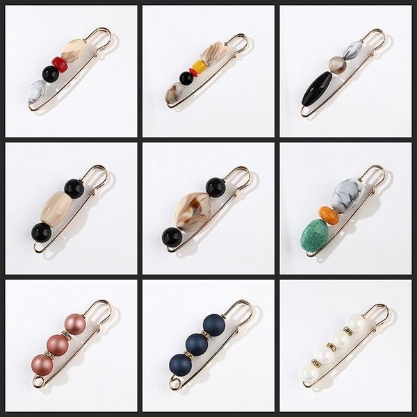 pins, brooches fashion striped pearl stone pins sweater coat pin button woman clothes jewelry elegant accessories, Gray
pins, brooches fashion striped pearl stone pins sweater coat pin button woman clothes jewelry elegant accessories, Gray