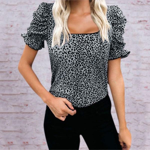 summer t shirt women leopard printed cute puff sleeve girl tshirt short square-collar vogue clothes #t3g women's t-shirt, White
summer t shirt women leopard printed cute puff sleeve girl tshirt short square-collar vogue clothes #t3g women's t-shirt, White