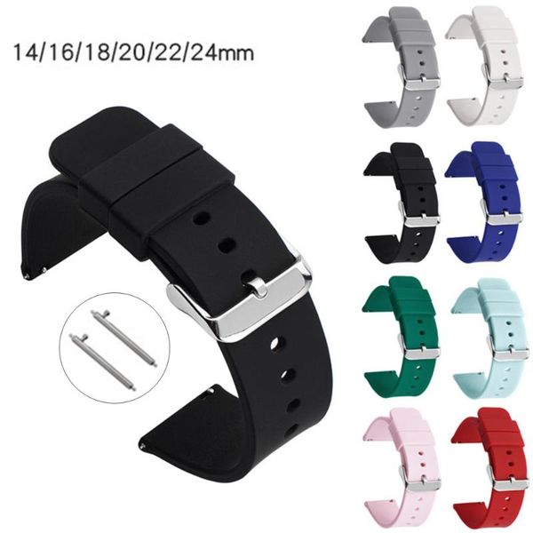 watch bands 14mm 16mm 18mm 20mm 22mm 24mm silicone strap quick release bracelet, Black;brown
watch bands 14mm 16mm 18mm 20mm 22mm 24mm silicone strap quick release bracelet, Black;brown