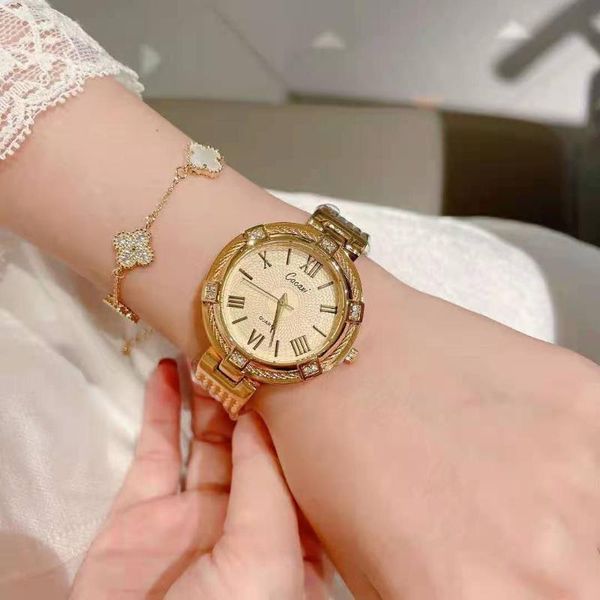 wristwatches waterproof ladies watch quartz fashion women watches with rhienstone brief gold, Slivery;brown
wristwatches waterproof ladies watch quartz fashion women watches with rhienstone brief gold, Slivery;brown