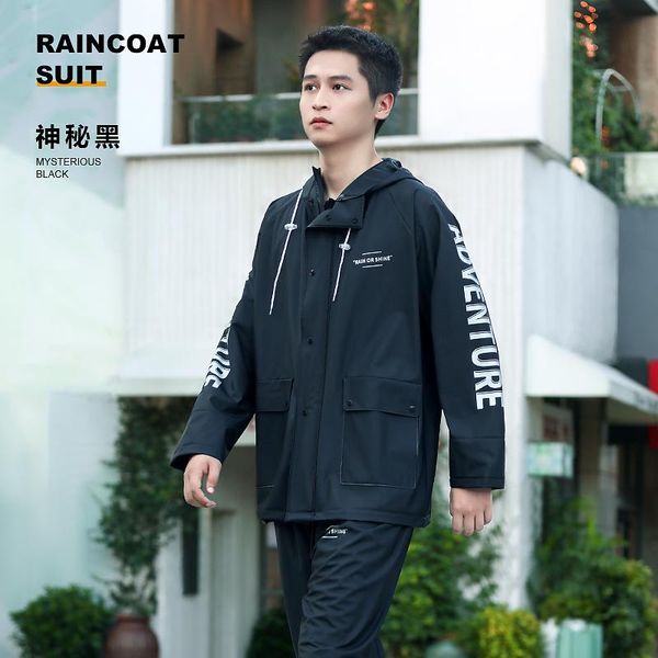 raincoats waterproof hooded raincoat women fashion men cycling rain protection cute poncho capa de chuva gear bc50rc
raincoats waterproof hooded raincoat women fashion men cycling rain protection cute poncho capa de chuva gear bc50rc