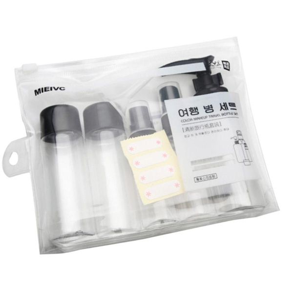 portable 7pcs/set transparent plasic travel kit make up spray bottle refillable bottles cosmetic bottlesdropship z0426 4 65 storage & jars
portable 7pcs/set transparent plasic travel kit make up spray bottle refillable bottles cosmetic bottlesdropship z0426 4 65 storage & jars
