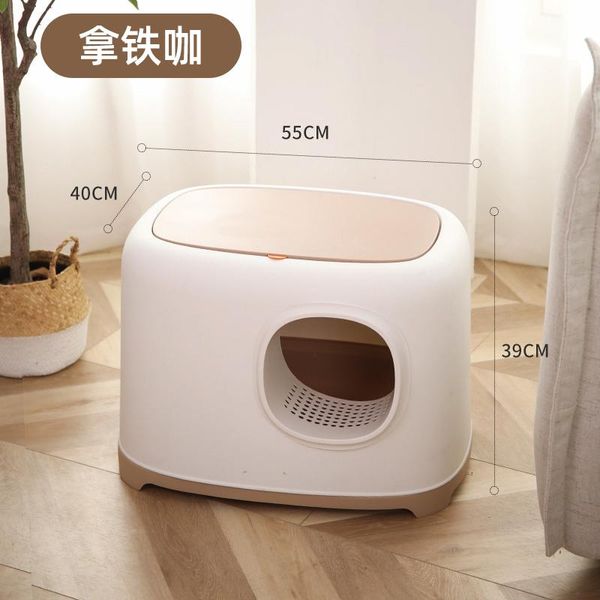 extra large cat litter box fully enclosed plastic cats toilet supplies pet areneros para gatos products bn50lb other
extra large cat litter box fully enclosed plastic cats toilet supplies pet areneros para gatos products bn50lb other
