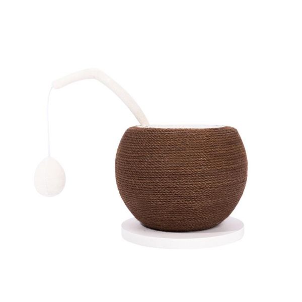 cat toys pet supplies teaser toy portable entertainment training jute rope scratch ball non toxic bite resistant home coconut shape
cat toys pet supplies teaser toy portable entertainment training jute rope scratch ball non toxic bite resistant home coconut shape