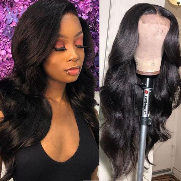 nateral black long body wave lace frontal wig middle part wigs for women pre plucked french glueless, Black;brown
nateral black long body wave lace frontal wig middle part wigs for women pre plucked french glueless, Black;brown
