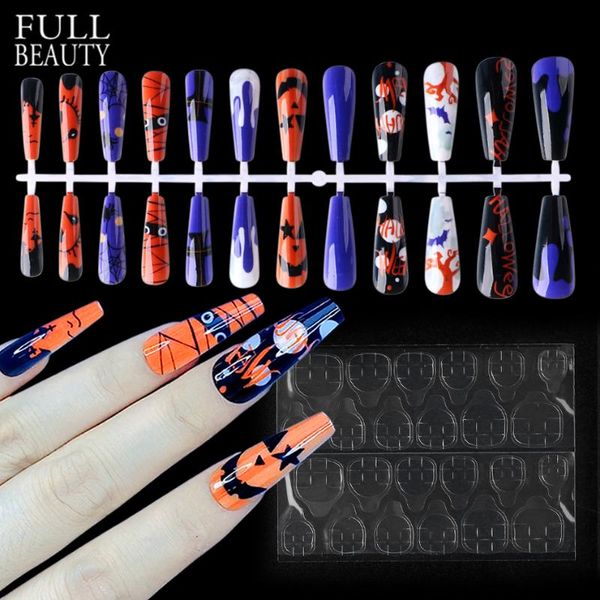 false nails 24pcs artificial with glue halloween zombie pumpkin aesthetic coffin tips french full cover accessories ch1932, Red;gold
false nails 24pcs artificial with glue halloween zombie pumpkin aesthetic coffin tips french full cover accessories ch1932, Red;gold