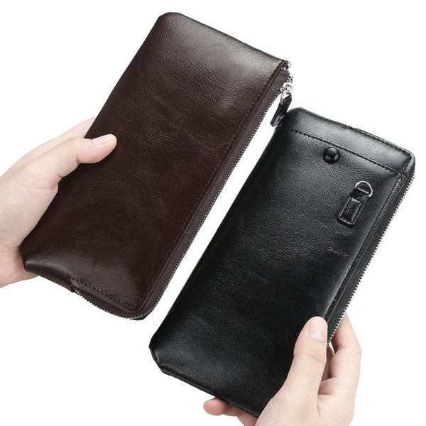 wallets men's long wallet fashion soft leather zipper phone bag korean version of the ultra-thin, Red;black
wallets men's long wallet fashion soft leather zipper phone bag korean version of the ultra-thin, Red;black
