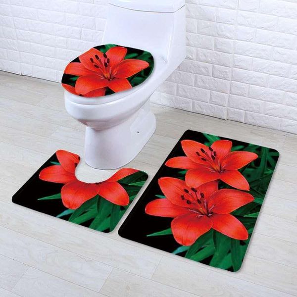 bath mats flower three-piece absorbent soft toilet floor mat, door bathroom non-slip mat can be customized
bath mats flower three-piece absorbent soft toilet floor mat, door bathroom non-slip mat can be customized