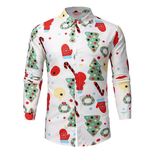 men's casual shirts christmas deer printed men snowflakes shirt blouse 2021 colors male dress, White;black
men's casual shirts christmas deer printed men snowflakes shirt blouse 2021 colors male dress, White;black
