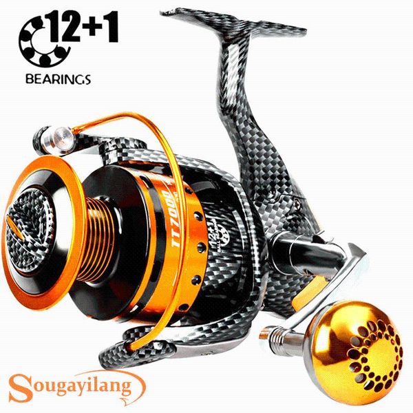 sougayilang 1000-7000 series 5.2:1 fishing reel carp golden color spinning reels fresh water salt sea tackle baitcasting
sougayilang 1000-7000 series 5.2:1 fishing reel carp golden color spinning reels fresh water salt sea tackle baitcasting