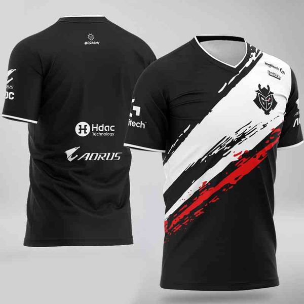 g2 esports uniform lol csgo esports official website gaming team e-sports t-shirt, White;black
g2 esports uniform lol csgo esports official website gaming team e-sports t-shirt, White;black