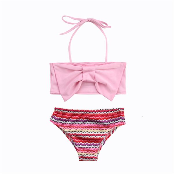 ms swimsuit children's style bow striped pants girls bikini swimsuit powder, White;black
ms swimsuit children's style bow striped pants girls bikini swimsuit powder, White;black