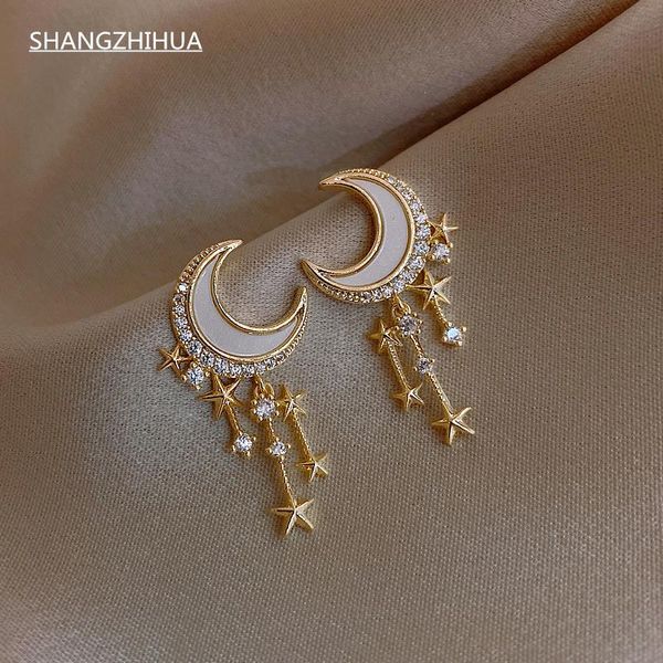 dangle & chandelier 2021 trend acrylic moon star pendant earrings for women delicate temperament fashion gold party gifts, Silver
dangle & chandelier 2021 trend acrylic moon star pendant earrings for women delicate temperament fashion gold party gifts, Silver