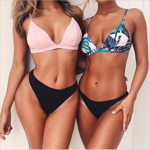 2pcs set women summer swimwear bikini push-up padded bra bathing suit women's tracksuits, Gray
2pcs set women summer swimwear bikini push-up padded bra bathing suit women's tracksuits, Gray