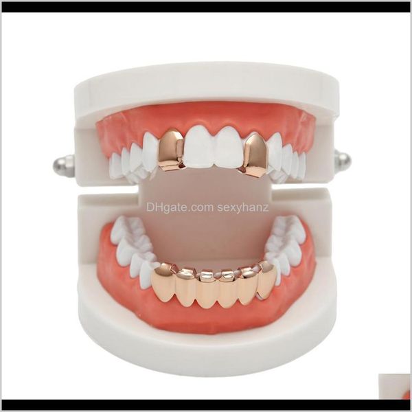 grillz, dental body jewelry drop delivery 2021 hip hop rose plated custom mouth grillz 2pcs single & 6 teeth bottom set gold grills tvshw, Black
grillz, dental body jewelry drop delivery 2021 hip hop rose plated custom mouth grillz 2pcs single & 6 teeth bottom set gold grills tvshw, Black