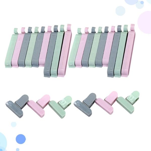 36pcs sealing clips househould snack fresh storage bag kitchen mini clamp clip for home
36pcs sealing clips househould snack fresh storage bag kitchen mini clamp clip for home