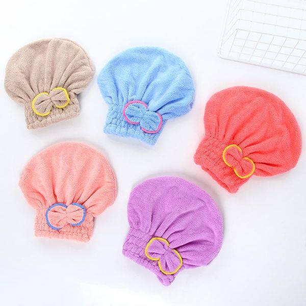 towel microfibre quick hair drying bath spa bowknot wrap hat cap for bathroom accessories
towel microfibre quick hair drying bath spa bowknot wrap hat cap for bathroom accessories