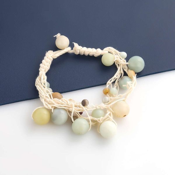 ins wind net red resin bead cotton rope weaving hip hop bracelet women's korean hand jewelry, Golden;silver
ins wind net red resin bead cotton rope weaving hip hop bracelet women's korean hand jewelry, Golden;silver