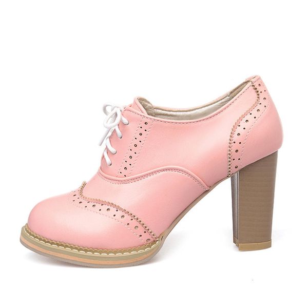 sandals female fashion shoes lace round toe high heels brogue retro solid sewing pumps women casual party woman, Black
sandals female fashion shoes lace round toe high heels brogue retro solid sewing pumps women casual party woman, Black