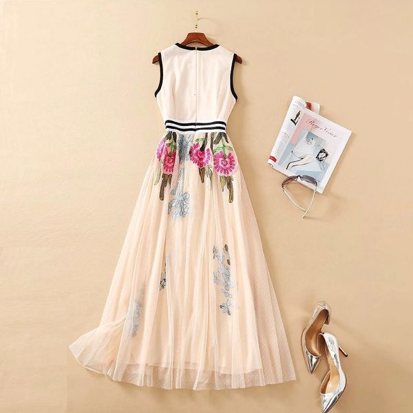 dresses spring summer fashion style women o-neck lurex embroidery mesh long party maxi gowns vestidos, Black;gray
dresses spring summer fashion style women o-neck lurex embroidery mesh long party maxi gowns vestidos, Black;gray