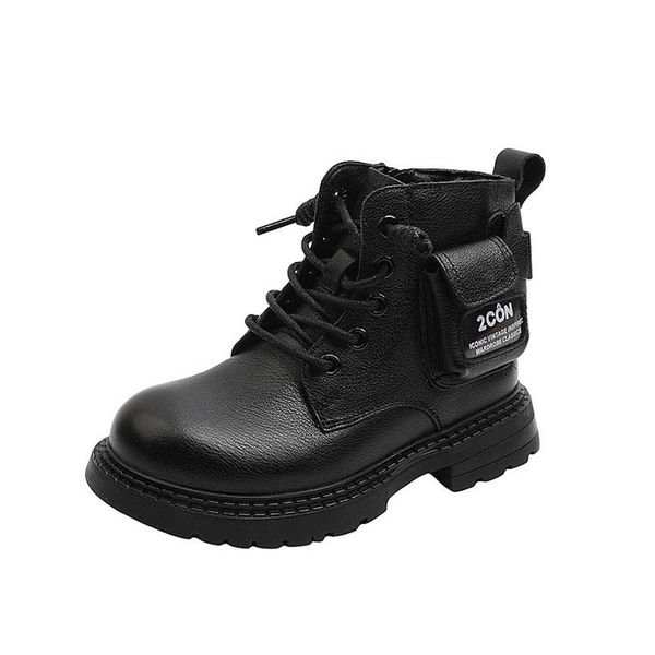 childrens boots kids shoes boys girls footwear autumn winter children casual cowhide student leather short boot b8176, Black;grey
childrens boots kids shoes boys girls footwear autumn winter children casual cowhide student leather short boot b8176, Black;grey