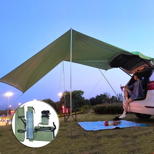 tents and shelters car shelter shade outdoor waterproof anti-uv camping tent automobile roofrain canopy for self-driving tour awning 3 s
tents and shelters car shelter shade outdoor waterproof anti-uv camping tent automobile roofrain canopy for self-driving tour awning 3 s