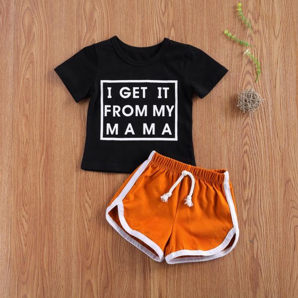 clothing sets baby boy short sleeve + shorts, i get it from my mama letter print elastic waist summer, White
clothing sets baby boy short sleeve + shorts, i get it from my mama letter print elastic waist summer, White