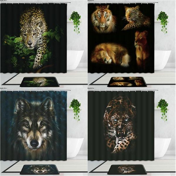 shower curtains forest wildlife cheetah tiger lion wolf fabric 3d print bathroom curtain set non-slip bath mat carpet home decor
shower curtains forest wildlife cheetah tiger lion wolf fabric 3d print bathroom curtain set non-slip bath mat carpet home decor