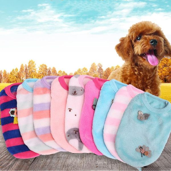 dog apparel 2021 fashion winter pet cloth durable warm clothing clothes puppy vest striped soft cute small cat good quality
dog apparel 2021 fashion winter pet cloth durable warm clothing clothes puppy vest striped soft cute small cat good quality