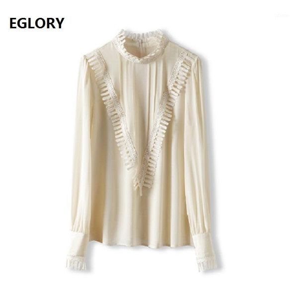 silk blouses 2021 spring summer women stand neck tassel embroidery deco long sleeve vintage blouse female women's & shirts, White
silk blouses 2021 spring summer women stand neck tassel embroidery deco long sleeve vintage blouse female women's & shirts, White