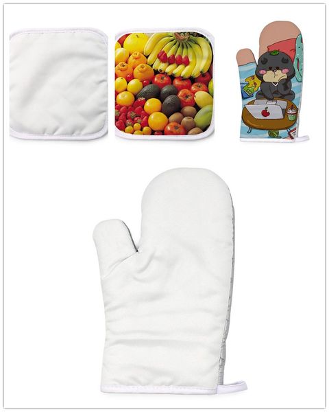 blank sublimation oven mitts set oven gloves pad sublimation pot holder for diy kitchen accessories heat resistance 2pcs
blank sublimation oven mitts set oven gloves pad sublimation pot holder for diy kitchen accessories heat resistance 2pcs