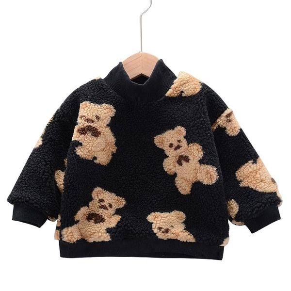 clothing sets baby boy and girl clothes for autumn winter thick warm t-shirt turtleneck sweater cartoon cute bear print, White
clothing sets baby boy and girl clothes for autumn winter thick warm t-shirt turtleneck sweater cartoon cute bear print, White