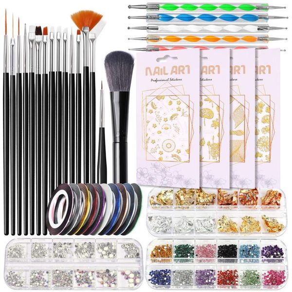 nail art kits professional painting kit decoration tools for gel nails diy accessories sequins brush
nail art kits professional painting kit decoration tools for gel nails diy accessories sequins brush