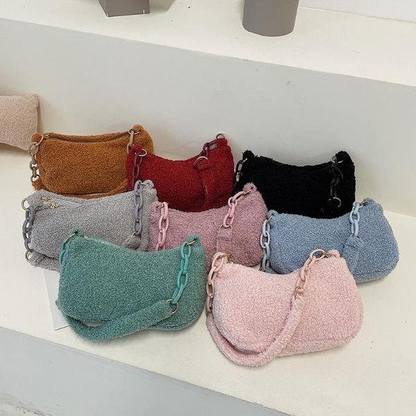 evening bags elegant pure color subaxillary female small single strap shoulder women plush acrylic chain underarm
evening bags elegant pure color subaxillary female small single strap shoulder women plush acrylic chain underarm