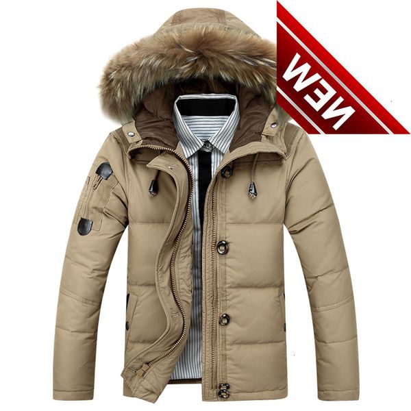 down jacket men 90%duck warm winter jackest -30 degree snow outwear hooded furcollar windproof outerwear coats, Black
down jacket men 90%duck warm winter jackest -30 degree snow outwear hooded furcollar windproof outerwear coats, Black