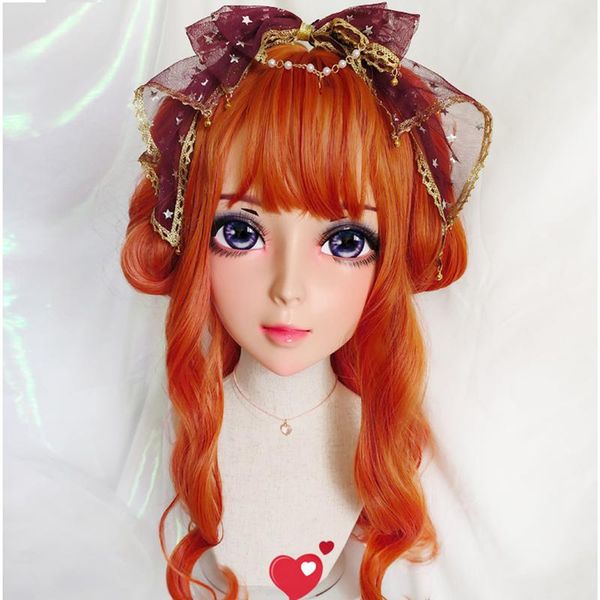 party masks (ying-07)female sweet girl resin half head kigurumi mask with bjd eyes cosplay japanese anime role lolita crossdress doll
party masks (ying-07)female sweet girl resin half head kigurumi mask with bjd eyes cosplay japanese anime role lolita crossdress doll