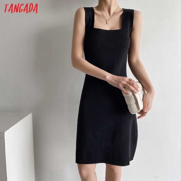 tangada fashion women solid elegant black short dress square collar sleeveless ladies tank dress ai74 210609, Black;gray
tangada fashion women solid elegant black short dress square collar sleeveless ladies tank dress ai74 210609, Black;gray