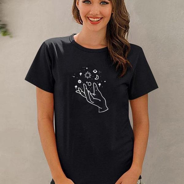 women's t-shirt magic gestures harajuku print womens t shirt casual fashion loose soft contracted aesthetic cotton ummer clothes for w, White
women's t-shirt magic gestures harajuku print womens t shirt casual fashion loose soft contracted aesthetic cotton ummer clothes for w, White