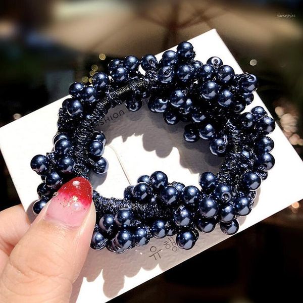 fashion rope scrunchie ponytail holder white black champange faux pearl beads elastic hair bands accessories for women1
fashion rope scrunchie ponytail holder white black champange faux pearl beads elastic hair bands accessories for women1