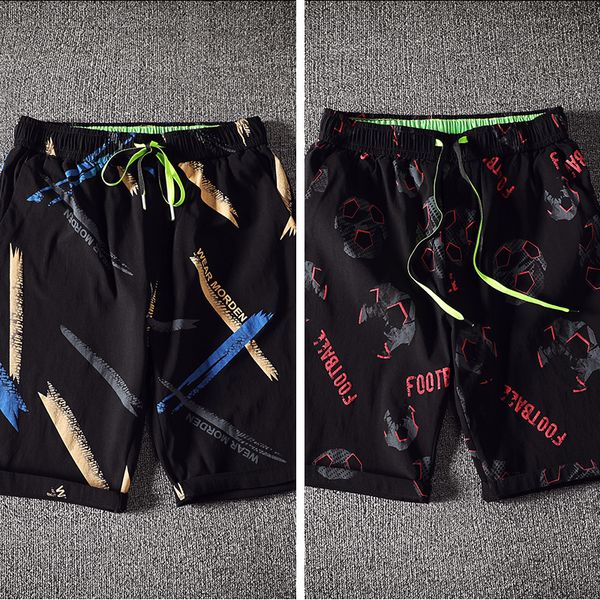 a 135 summer five minutes of pants men loose handsome popular logo trend seven 6 beach pants male flower shorts trousers slacks, Blue
a 135 summer five minutes of pants men loose handsome popular logo trend seven 6 beach pants male flower shorts trousers slacks, Blue