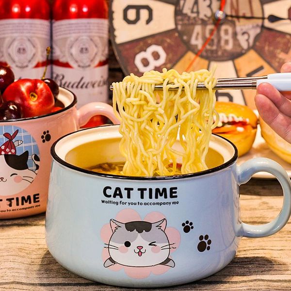mugs ceramic instant noodle bowl with lid dormitory student office large capacity super creative cartoon coffee cup
mugs ceramic instant noodle bowl with lid dormitory student office large capacity super creative cartoon coffee cup
