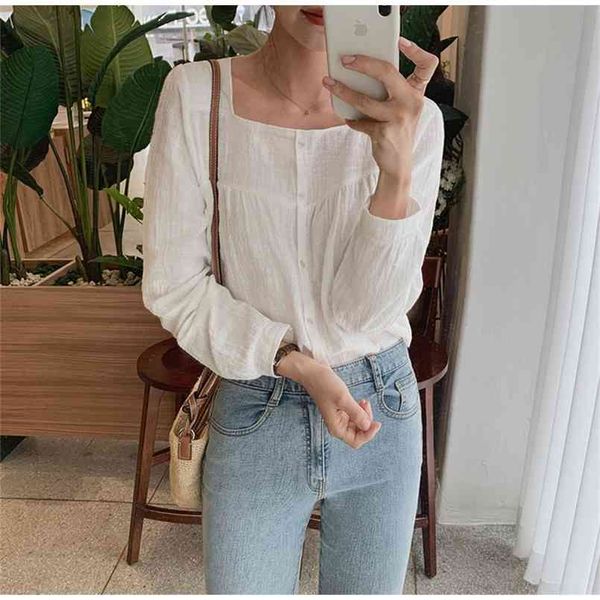 linen womens blouses summer femme casual shirt long sleeve cotton oversize girls blouse plus size blusas loose 210423, White
linen womens blouses summer femme casual shirt long sleeve cotton oversize girls blouse plus size blusas loose 210423, White