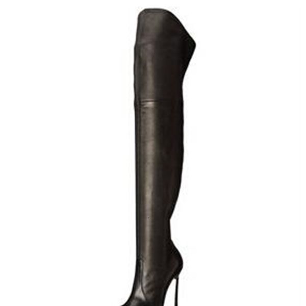 boot royal sales black sheet leather clown po on the knee left zipper finger pointed metal jump blade in winter mode boots
boot royal sales black sheet leather clown po on the knee left zipper finger pointed metal jump blade in winter mode boots