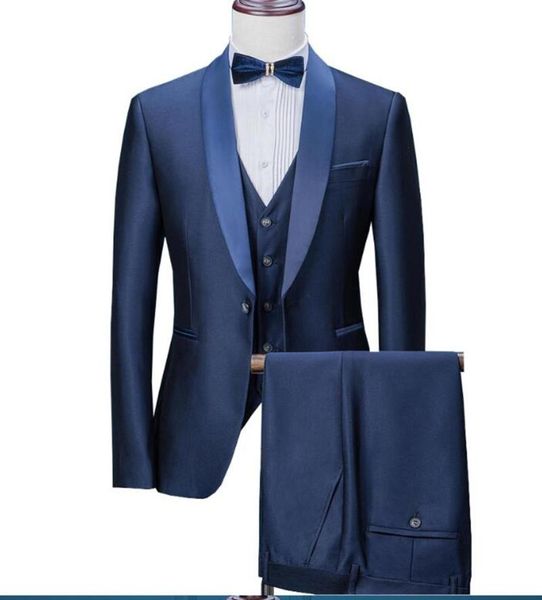 men's suits & blazers 2021 navy blue mens 3 pieces formal business blazer tuxedos shawl lapel for wedding groom man ( jacket+vest+pants, White;black
men's suits & blazers 2021 navy blue mens 3 pieces formal business blazer tuxedos shawl lapel for wedding groom man ( jacket+vest+pants, White;black