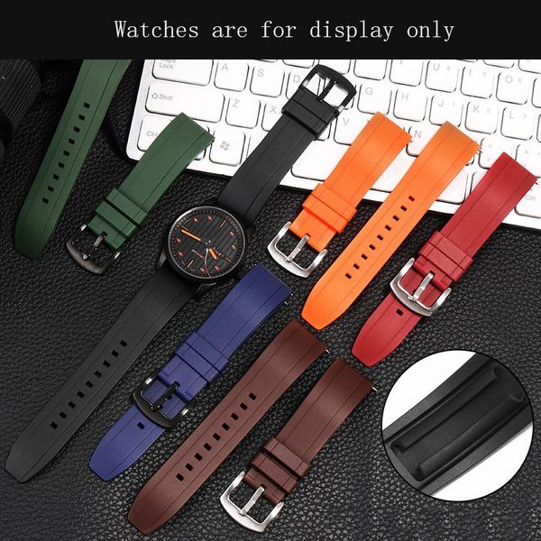 watch bands fluoro rubber band 18 20 22 24mm black red orange bracelet with pin buckle for men's sport silicone strap quick release, Black;brown
watch bands fluoro rubber band 18 20 22 24mm black red orange bracelet with pin buckle for men's sport silicone strap quick release, Black;brown