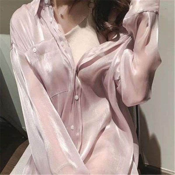 women's blouses & shirts blouse shirt long sleeve thin sun protection coat summer loose top, White
women's blouses & shirts blouse shirt long sleeve thin sun protection coat summer loose top, White