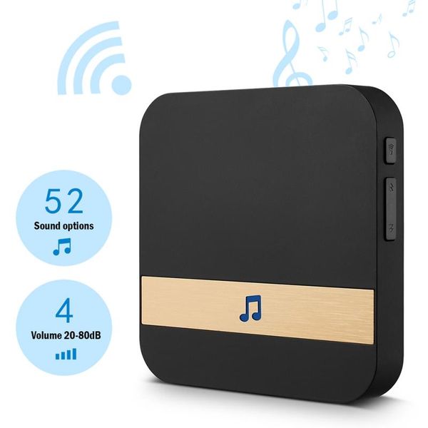 doorbells wireless doorbell chime with led 4 levels volume 52 ringtones compatible smart video
doorbells wireless doorbell chime with led 4 levels volume 52 ringtones compatible smart video