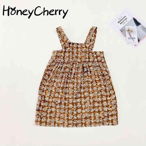 summer floral harness dress girls western style embroidered vest baby girl clothing 210515, Red;yellow
summer floral harness dress girls western style embroidered vest baby girl clothing 210515, Red;yellow